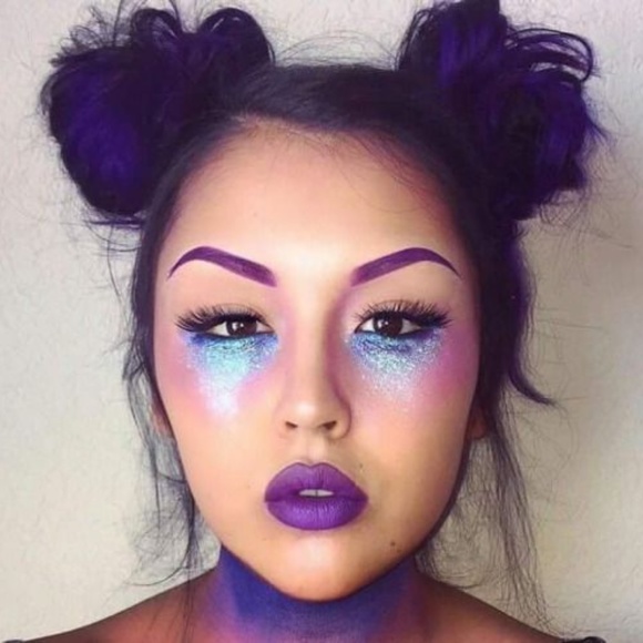 royal purple hexagonal face/body glitter - Picture 5 of 8